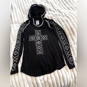 Bling “Vocal” Cross Top